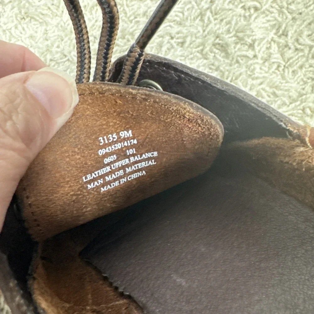 Eastland Falmouth Brown Leather Boat Shoes Women's 9 Fisherman Core Preppy Y2K